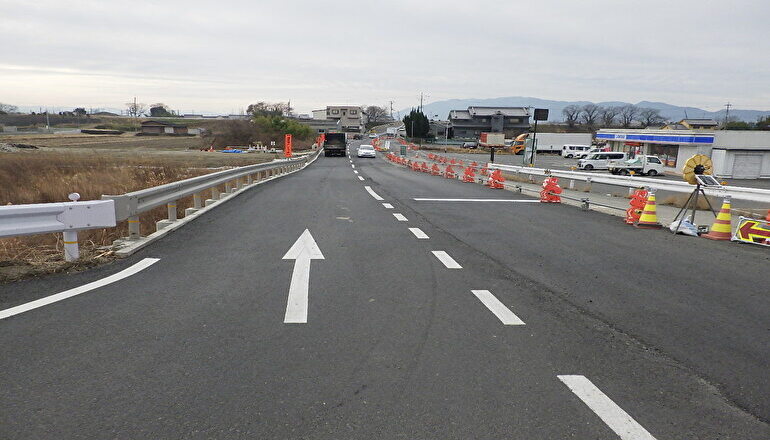 大和青垣吉野川自転車道線　道路改良工事vol.3_2