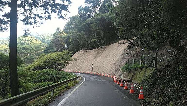 桜井明日香吉野線　法面対策工事